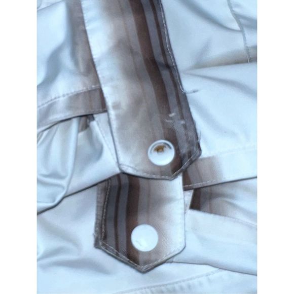 Burton White Collection Cosmic Delight Insulated Snowboard Jacket Size Medium - Picture 9 of 12